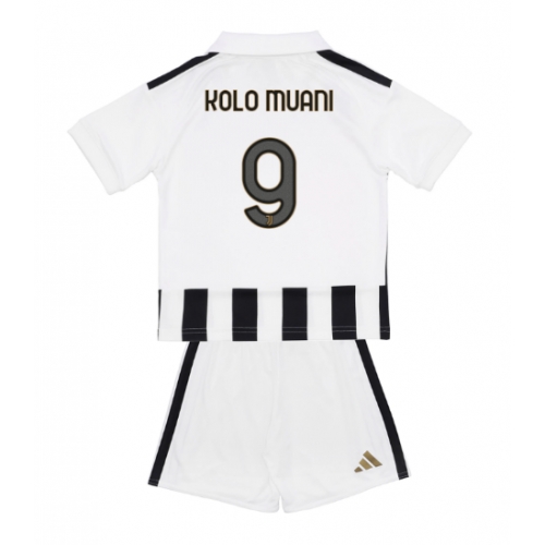 Juventus Randal Kolo Muani #9 Maglia Gara Casa Repliche 2026-27 Bambino Maniche Corte Juventus Randal Kolo Muani #9 Maglia Gara Casa Repliche 2026-27 Bambino Maniche Corte